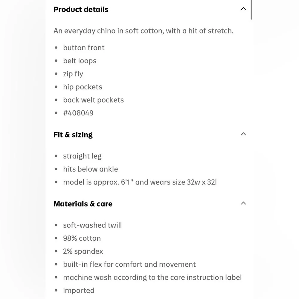 Old Navy Slim Straight Rotation Chino Pants with Built-in Flex